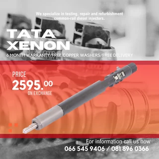 Tata Xenon Diesel Injectors For Sale On Exchange With Warranty