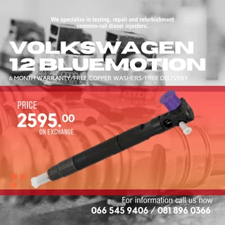 Volkswagen Polo 1.2 Bluemotion Diesel Injectors For Sale On Exchange With Warranty