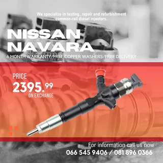 Nissan Navara Diesel Injectors For Sale On Exchange With Warranty