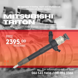 Mitsubishi Triton Diesel Injectors For Sale On Exchange With Warranty