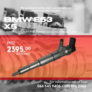 Bmw X5 E53 Diesel Injectors For Sale On Exchange With Warranty