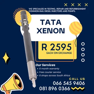 Tata Xenon Diesel Injectors With Warranty