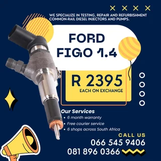 Ford Figo Diesel Injectors With Warranty