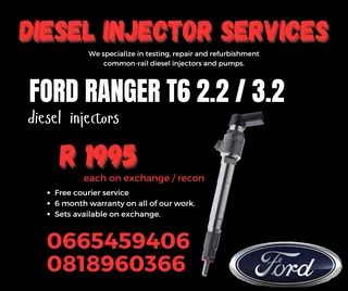 Ford Ranger 2.2 Ck Diesel Injector With Warranty