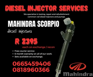 Mahindra Scorpio Diesel Injectors With Warranty