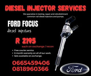 Ford Focus Diesel Injectors With Warranty