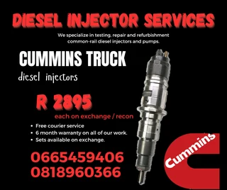 Cummins Diesel Injectors With Warranty
