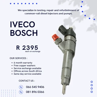 Iveco Diesel Injectors With Warranty