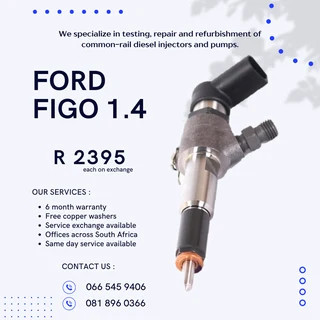 Ford Figo 1.4 Diesel Injectors With Warranty