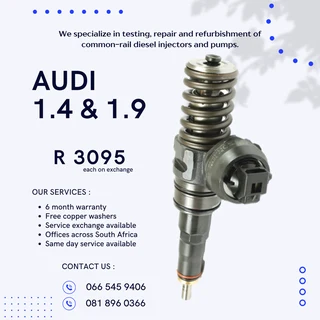 Audi 1,4 & 1.9 Diesel Injectors For Sale On Exchange With Warranty