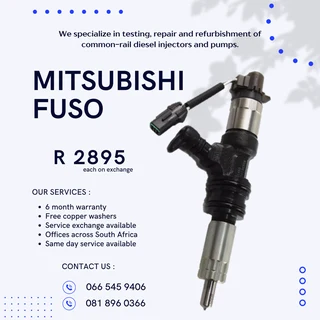 Mitsubishi Fuso Diesel Injectors For Sale On Exchange With Warranty