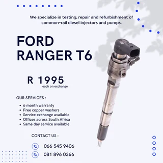 Ford Ranger 3.2 Bk Diesel Injectors For Sale On Exchange With Warranty