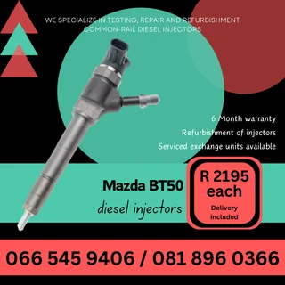 Mazda Bt50 Diesel Injectors For Sale On Exchange With Warranty