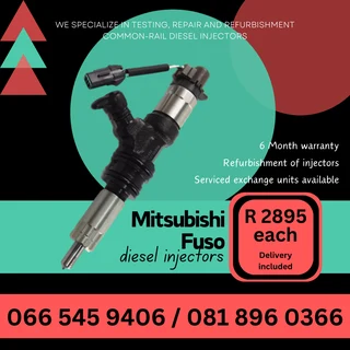 Mitsubishi Fuso Diesel Injectors For Sale On Exchange With Warranty