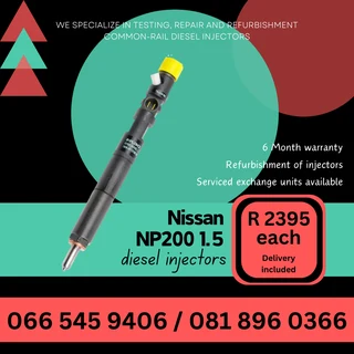 Nissan Np200 Diesel Injectors For Sale On Exchange With Warranty