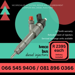 Iveco Diesel Injectors For Sale On Exchange With Warranty