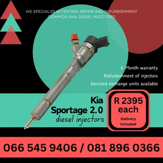 Kia Sportage Diesel Injectors For Sale On Exchange With Warranty