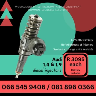 Audi 1.4 & 1.9 Diesel Injectors For Sale On Exchange With Warranty