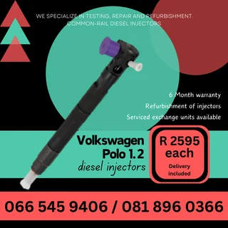 Volkswagen Polo 1.2 Bluemotion Diesel Injectors For Sale On Exchange With Warranty