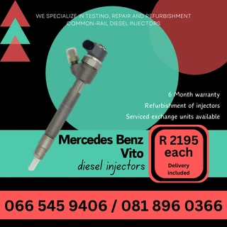 Mercedes Benz Vito Diesel Injectors For Sale On Exchange With Warranty