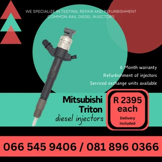 Mitsubishi Triton Diesel Injectors For Sale On Exchange With Warranty