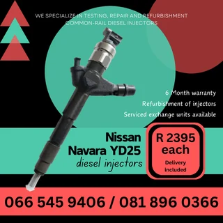 Nissan Navara Diesel Injectors For Sale On Exchange With Warranty