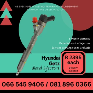 Hyundai Getz Diesel Injectors For Sale On Exchange With Warranty
