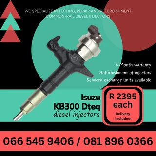Isuzu Kb300 Dteq Diesel Injectors For Sale On Exchange With Warranty