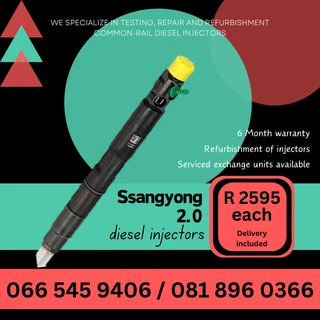 Ssanyong Diesel Injectors For Sale On Exchange With Warranty