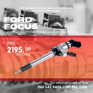 Ford Focus Diesel Injectors For Sale