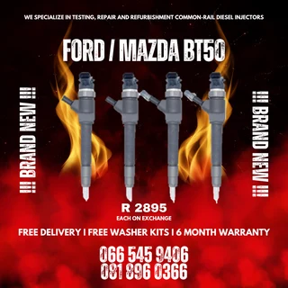 Ford  / Mazda Bt50 Brand New Diesel Injectors For Sale On Exchange