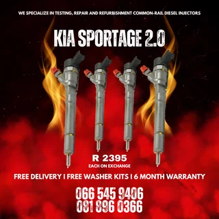 Kia Sportage 2.0 Diesel Injectors For Sale On Exchange