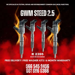 Gwm Steed 2.5 Diesel Injectors For Sale On Exchange