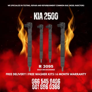 Kia 2500 Diesel Injectors For Sale On Exchange