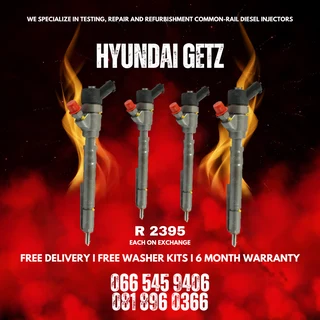 Hyundai Getz Diesel Injectors For Sale On Exhange