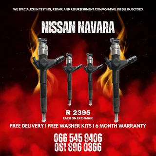 Nissan Navara Diesel Injectors For Sale On Exchange