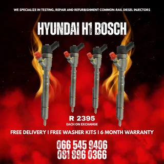 Hyundai H1 Bosch Diesel Injectors For Sale On Exchange