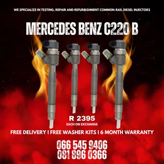 Mercedes Bens C220 Bosch Diesel Injectors For Sale On Exchange With Warranty