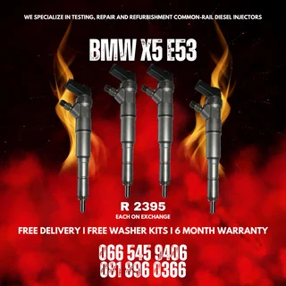 Bmw X5 E53 Diesel Injectors For Sale On Exchange With Warranty