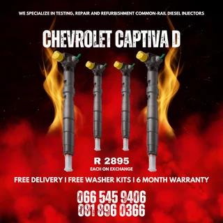Chevrolet Captiva Delphi Diesel Injectors For Sale On Exchange