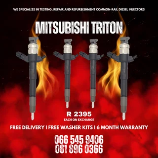 Mitsubishi Triton Diesel Injectors For Sale On Exchange