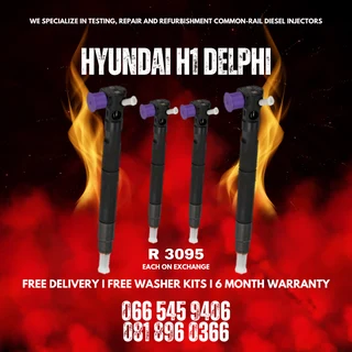 Hyundai H1 Delphi Diesel Injectors For Sale On Exchange