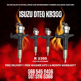 Isuzu Kb Dteq 4ja1 Diesel Injectors For Sale On Exchange