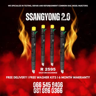 Ssangyong 2.0 Diesel Injectors For Sale On Exchange