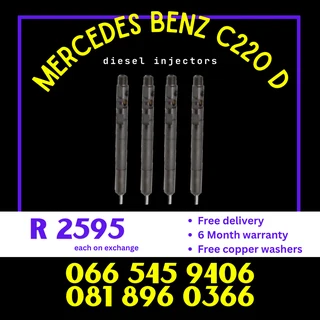 Mercedes Benz C220 Delphi Diesel Injectors For Sale