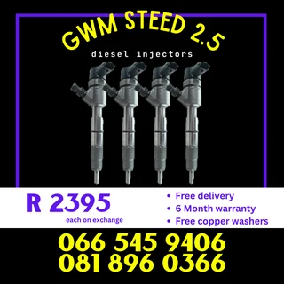 Gwm Steed 2.5 Diesel Injectors For Sale On Exchange