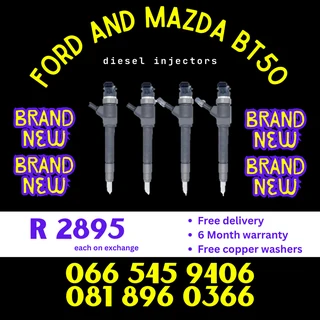 Ford And Mazda Bto50 3.0 Brand New Diesel Injectors For Sale On Exchange