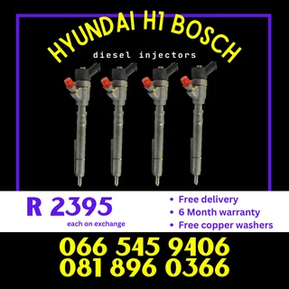 Hyundai H1 Bosch Diesel Injectors For Sale On Exchange
