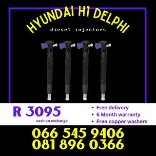 Hyundai H1 Delphi Diesel Injectors For Sale On Exchange