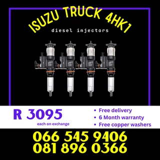Isuzu 4hk1 Diesel Injectors For Sale On Exchange